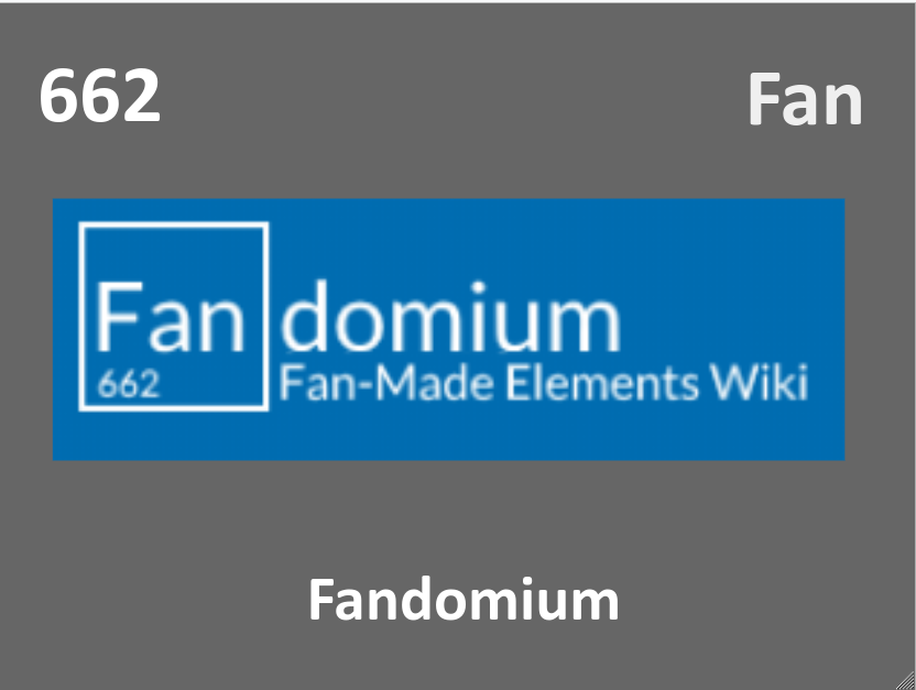 Fandomium | Fandomium, Fan-Made Elements Wiki | Fandom
