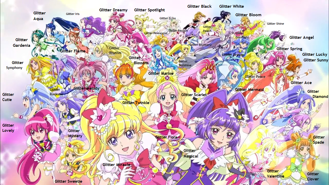 Image All Glitter Force Girls Names All Seasonspng Fandom Of Pretty Cure Wiki Fandom 6498