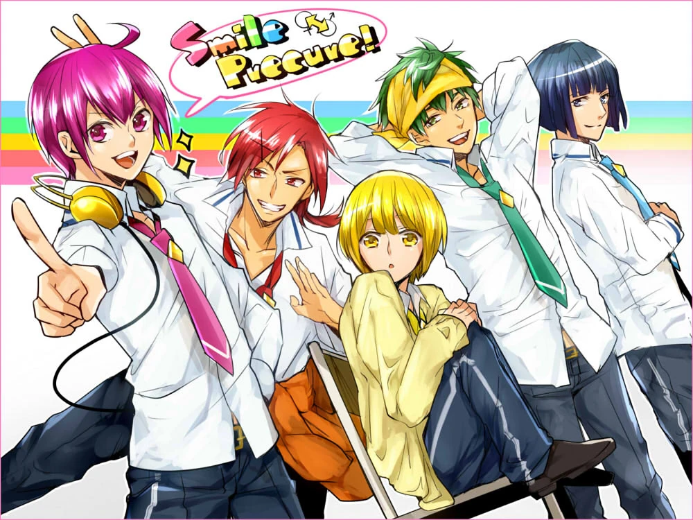 Image Smile precure boys.jpg Fandom of Pretty Cure Wiki FANDOM