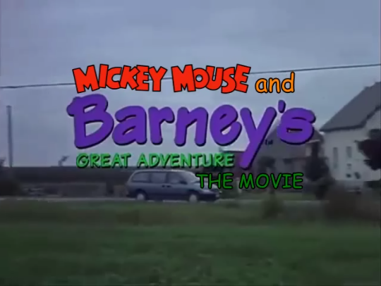 Mickey Mouse Y Barney La Gran Aventura Wikia Fandub Doblaje