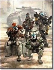 Delta Squad (Star Wars Republic Commando) artwork