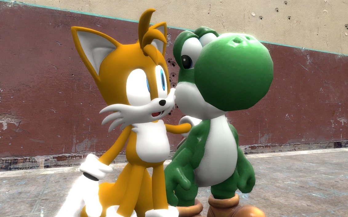 image tails and yoshi