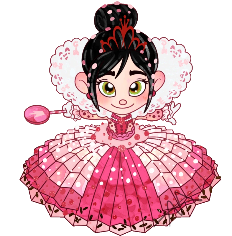 Image - Princess Vanellope Sketch.png | Fan Fiction | FANDOM powered by ...
