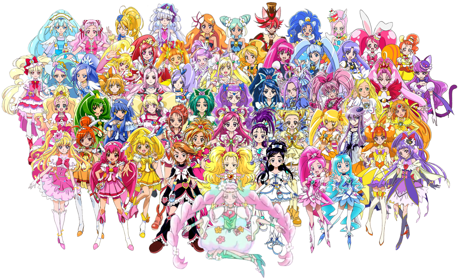 Pretty Cure All Stars Roll Call FanMade PreCure Series Wiki FANDOM