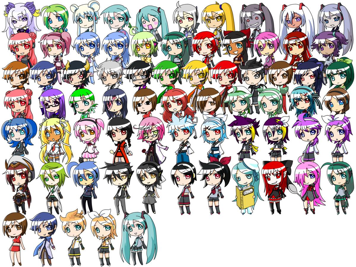 vocaloid characters list names