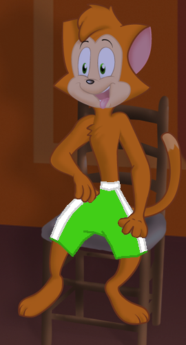 Image Danny Cat  Swimming Trunks png Fanmade Works 