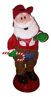Booty Shaker-Cowboy Santa