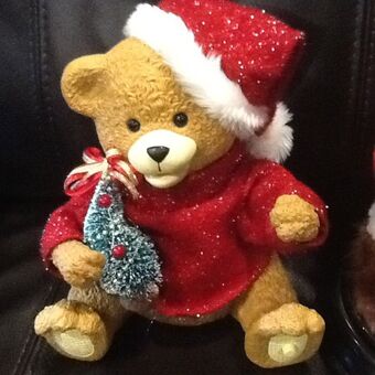 talking christmas bear