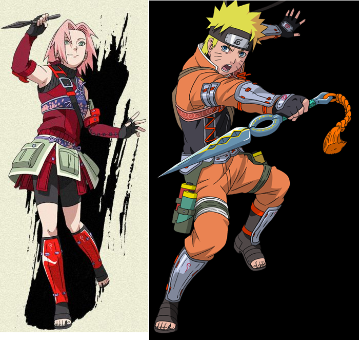 Image Naruto and Sakura wore armor.png Fanon Fanfiction Wikia