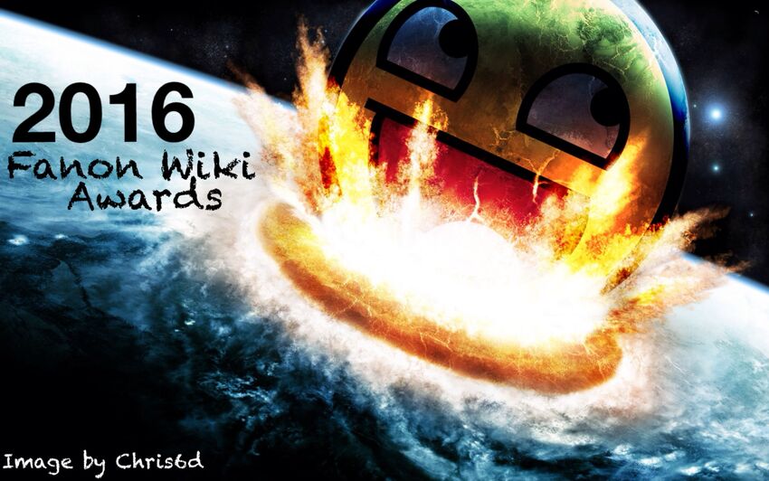 2016 Fanon Wiki Awards OFFICIAL LOGO