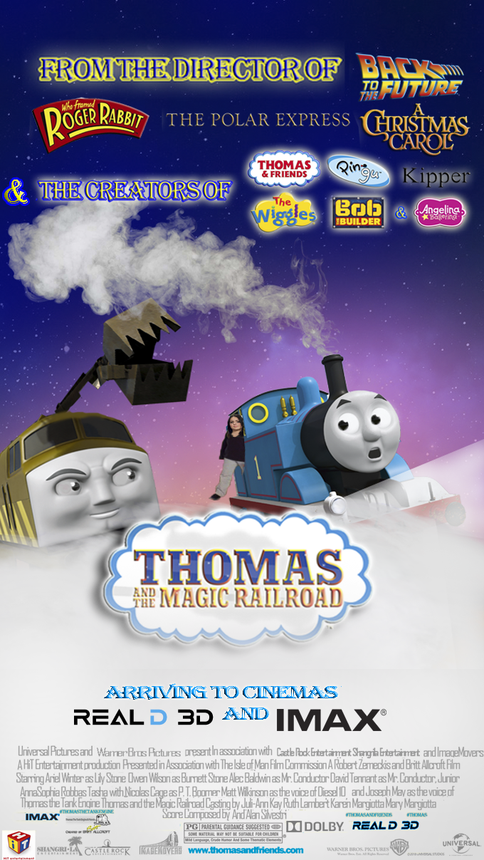 thomas and the magic railroad cast