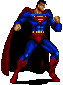 Supermandar-snes superman stand-anim