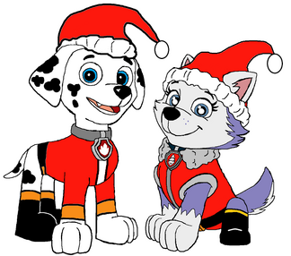 christmas marshall paw patrol