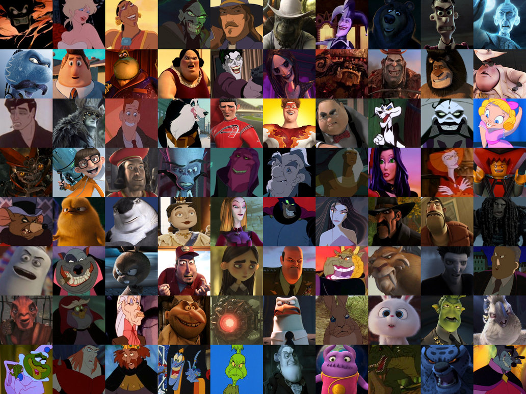 Image - Non disney villains by legion472-db25owp.jpg | Fanon Wiki ...