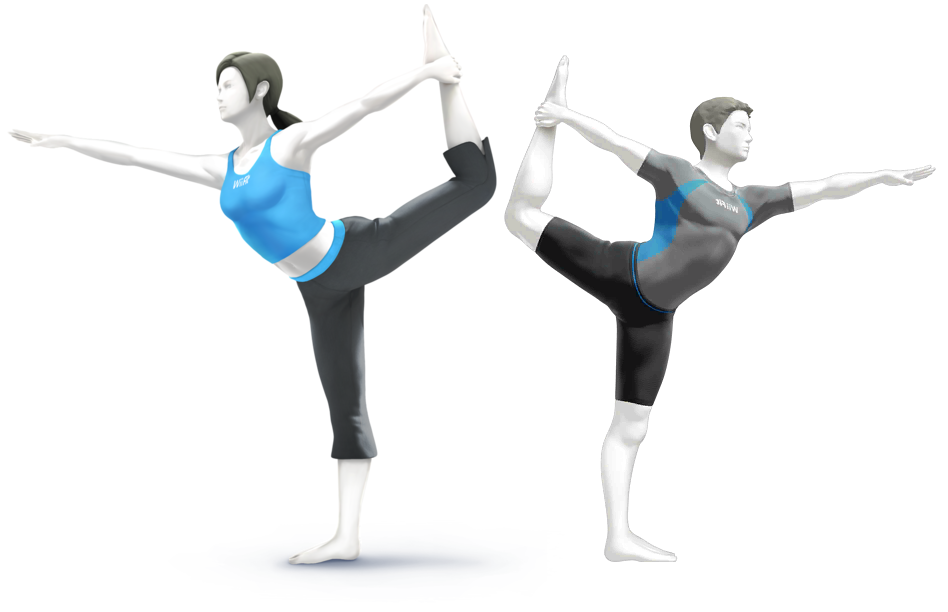 Image Wii Fit Trainer Male And Female Ssb 2014png Fanon Wiki Fandom Powered By Wikia 6887