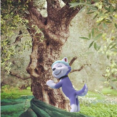 Everest hugging tree