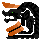 Black Brachydios Icon by TheBrilliantLance