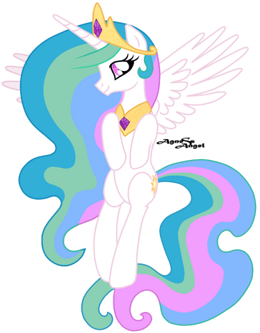 Plik:Princess Celestia by AgnessAngel.png