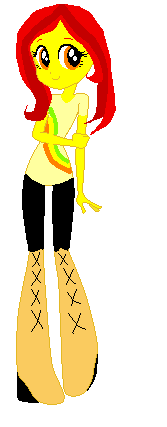 Yellow Equestria Girls
