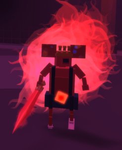 Picture Of Roblox Boy Holding Fire