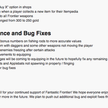 Update Logs Fantastic Frontier Roblox Wiki Fandom