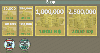 How To Make A Shop Gui In Roblox Robux Shop Fantastic Frontier Roblox Wiki Fandom