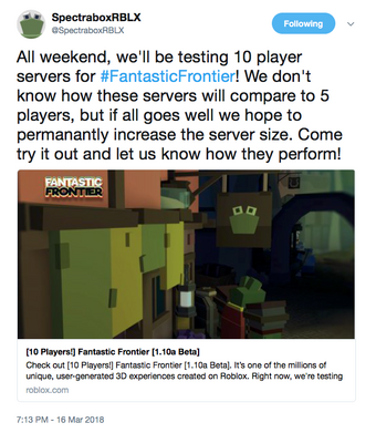 Update Logs Fantastic Frontier Roblox Wiki Fandom