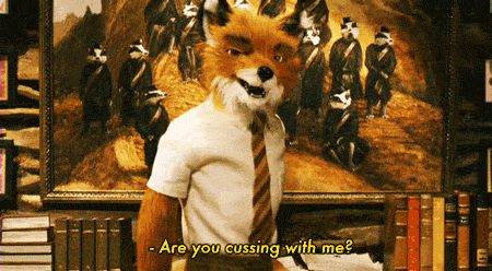FoxBadgerCussing