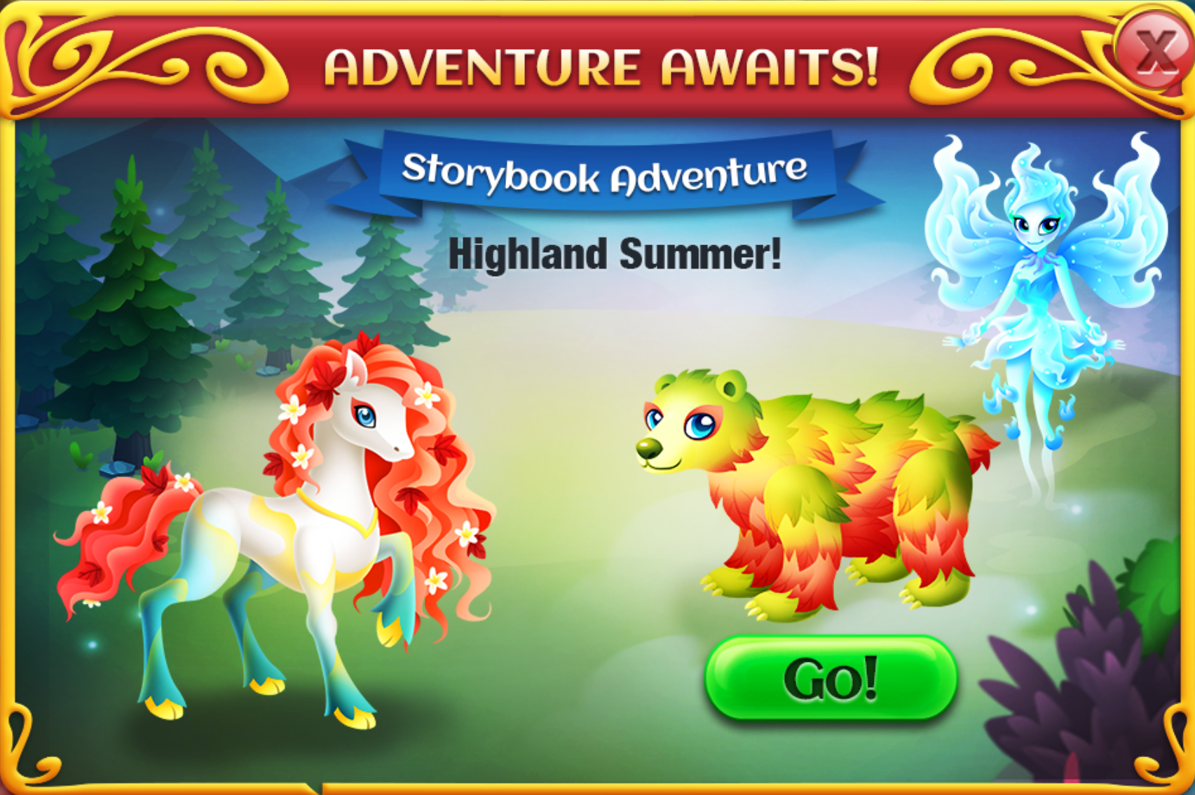 fantasy forest story storybook jingle bells