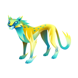fantasy forest story sea leopard