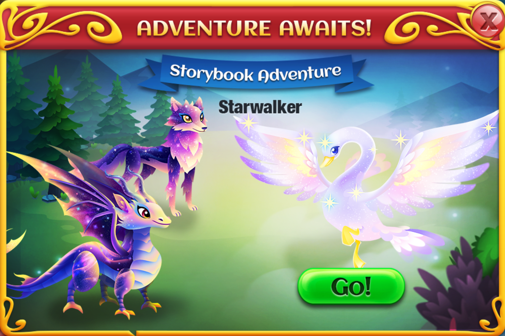 fantasy forest story storybook jingle bells