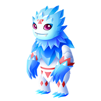 frozen characters snow monster