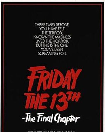 Friday The 13th The Final Chapter Fantasy Fiction Wikia Fandom