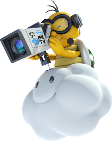 mario kart wii lakitu custom character