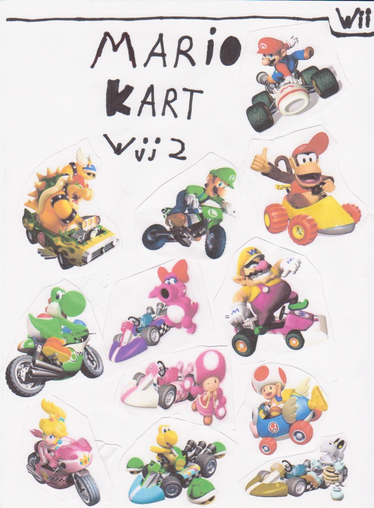 wii mario kart 2