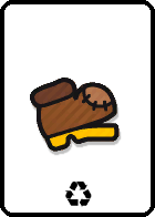 RecyclableWornOutJumpCard