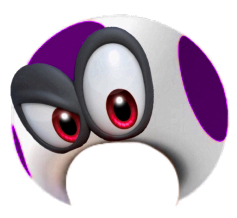 Image Cappy On Purple Toad s Hat png Fantendo Nintendo Fanon Wiki 