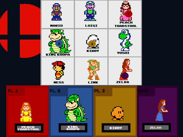 super smash bros nes