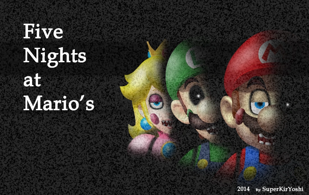 пять ночей с марио 2. Mario nights. марио фредди. Mario nights. марио фнаф.