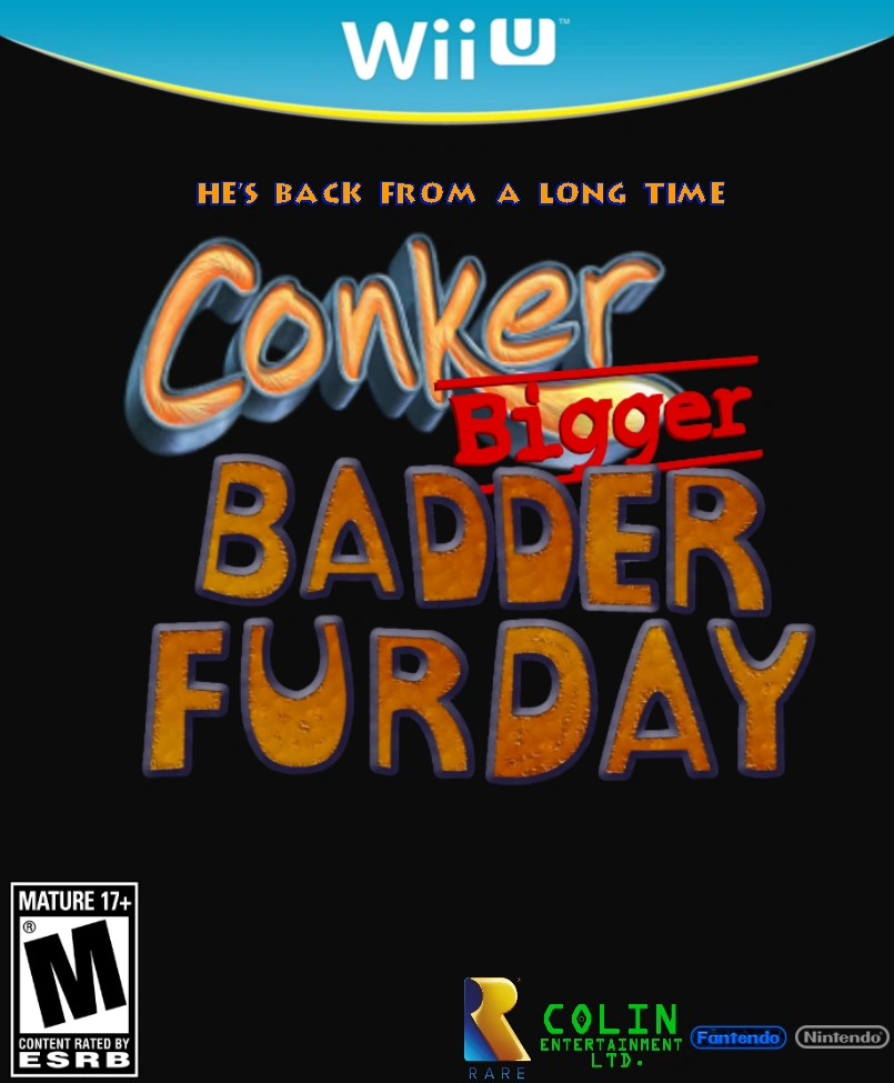 Image Conker Bigger Badder Fur Day Wii U Cover.png Fantendo Nintendo Fanon Wiki FANDOM