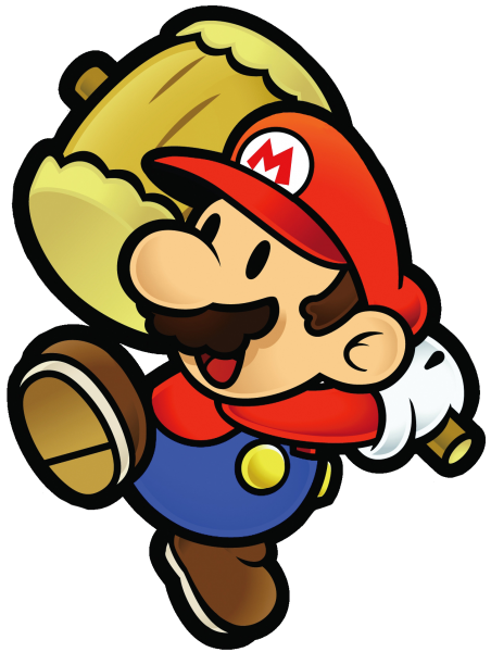 paper mario super smash