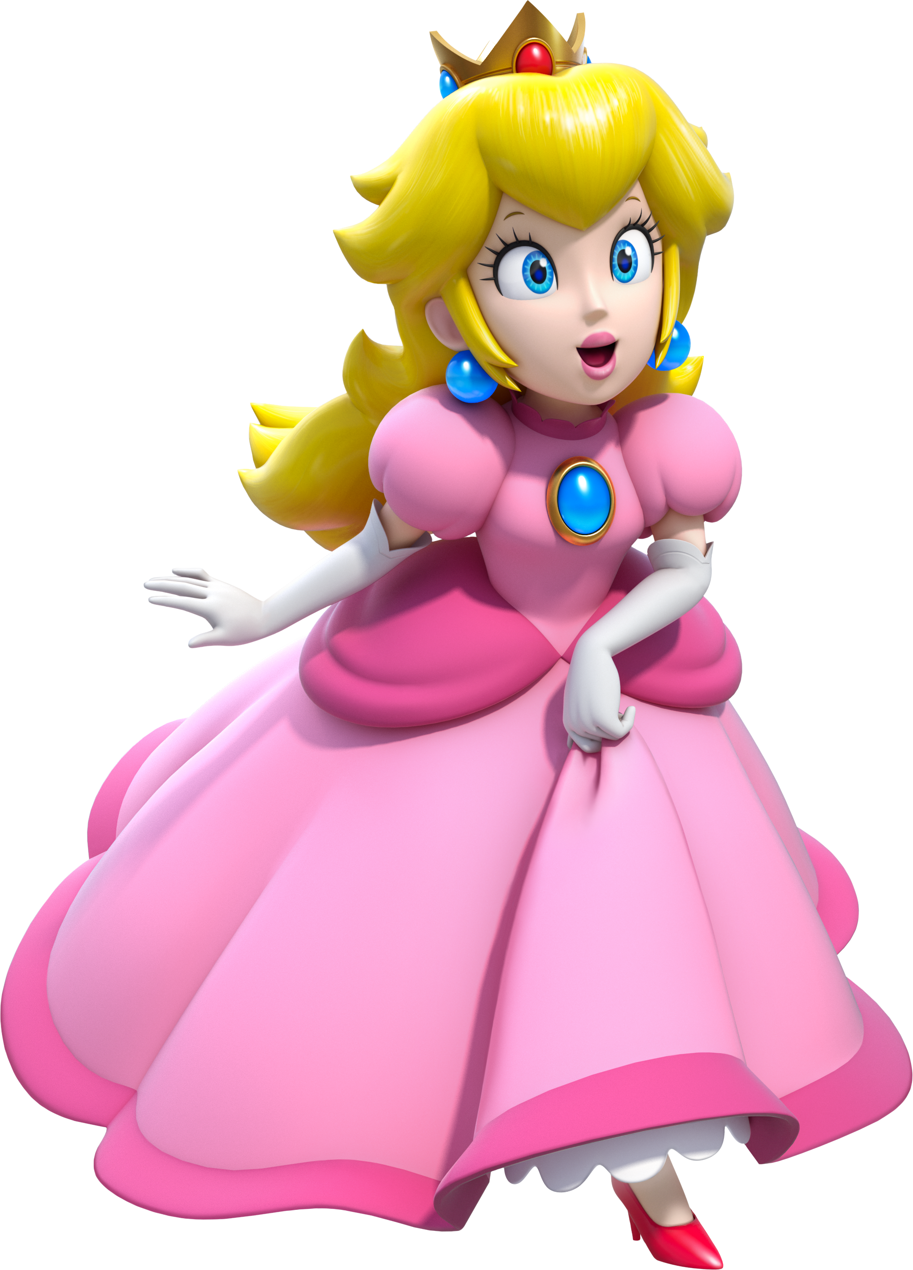 Image - Princess Peach Artwork - Super Mario 3D World.png ...