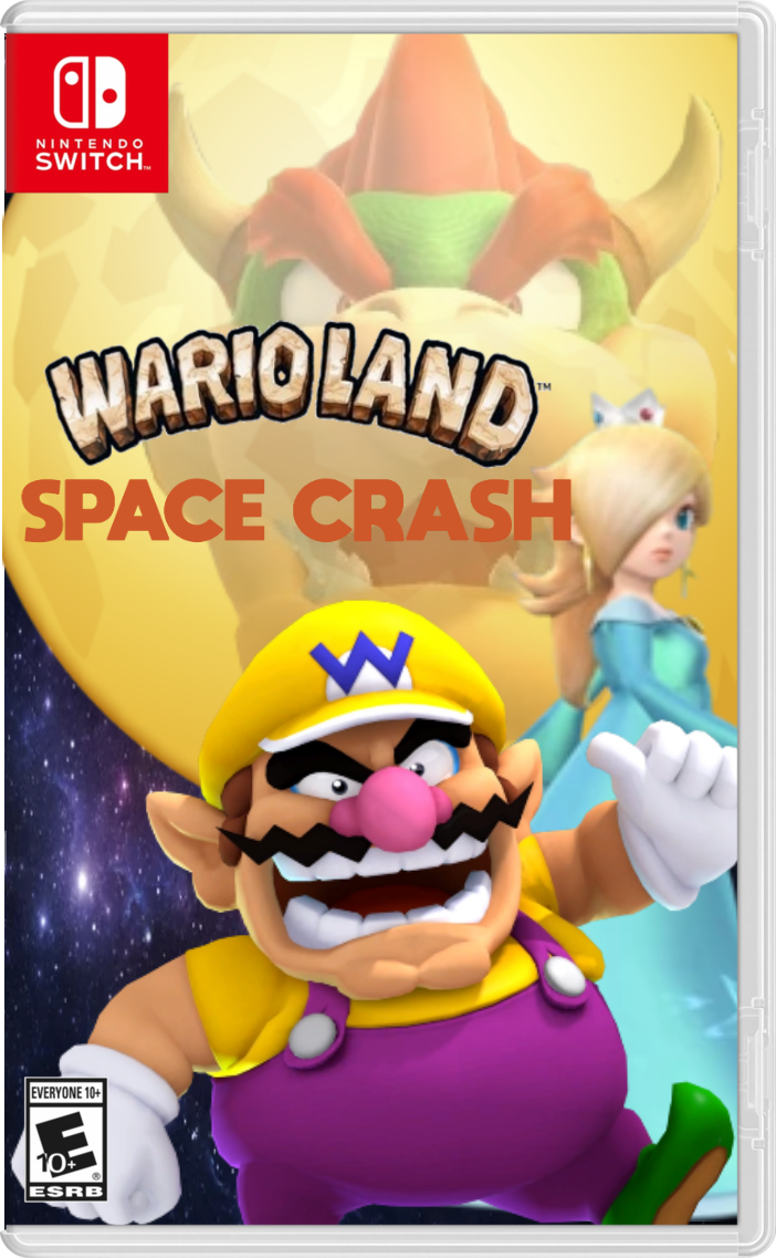 Wario Land Space Crash Fantendo Nintendo Fanon Wiki Wario Land Space Crash Boxart
