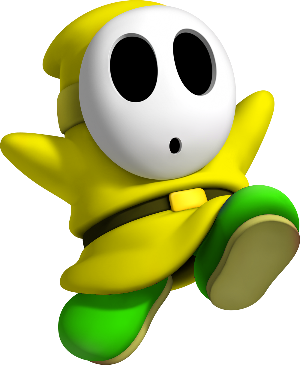 Yellow Shy Guy