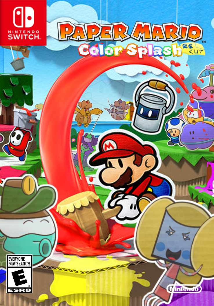 Paper Mario Color Splash RECUT Fantendo Nintendo Fanon Wiki Fandom