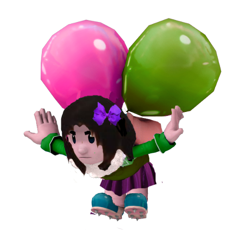 ultra balloon girl