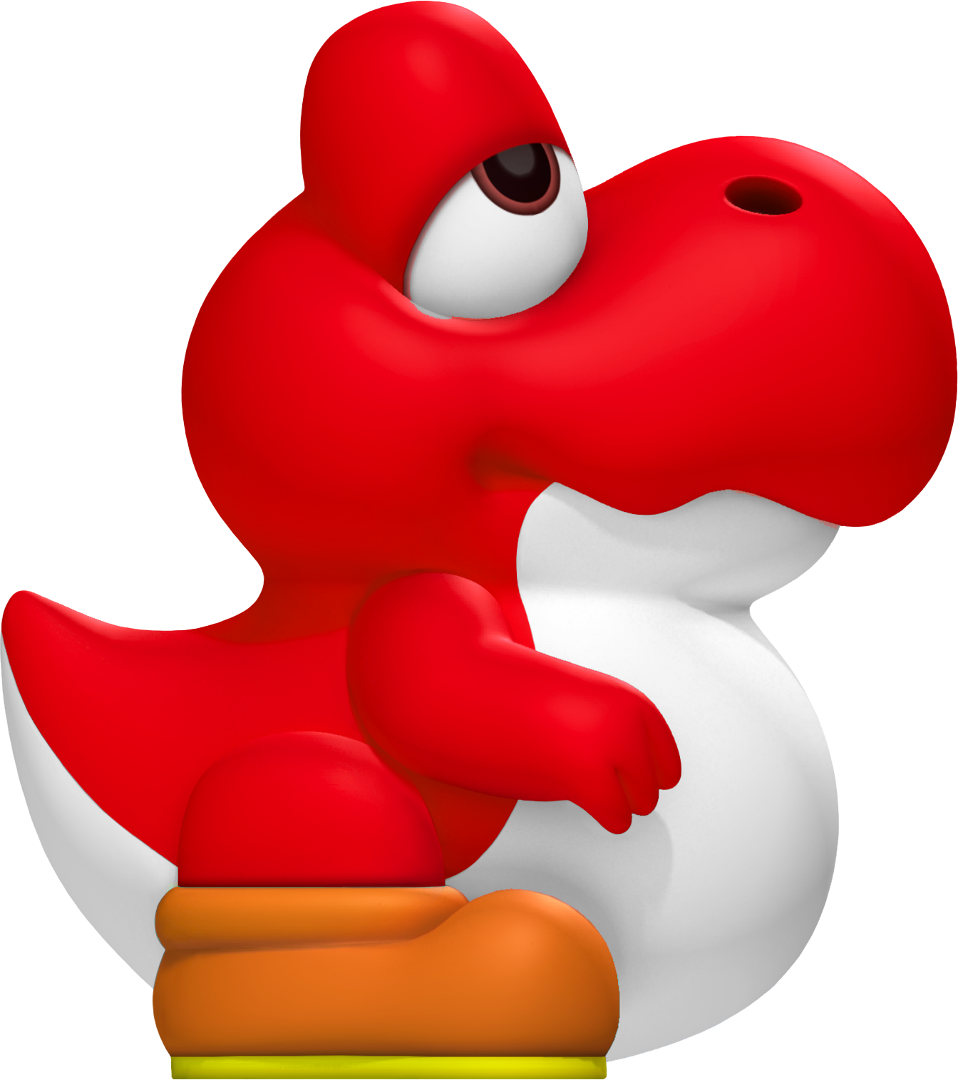 baby yoshi new super mario bros u