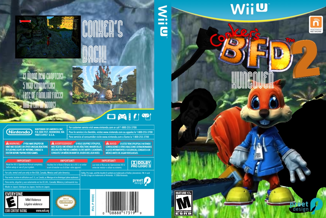 conkers bad fur day wii u