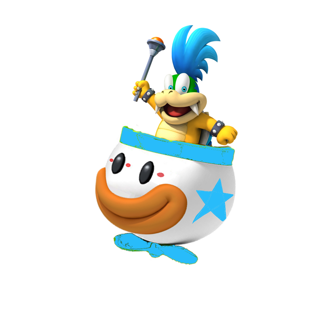 super mario lego larry