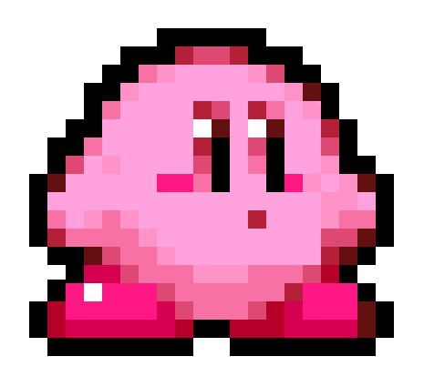 image 8 bit kirby sprite by toshirofrog d5h7rpp png fantendo